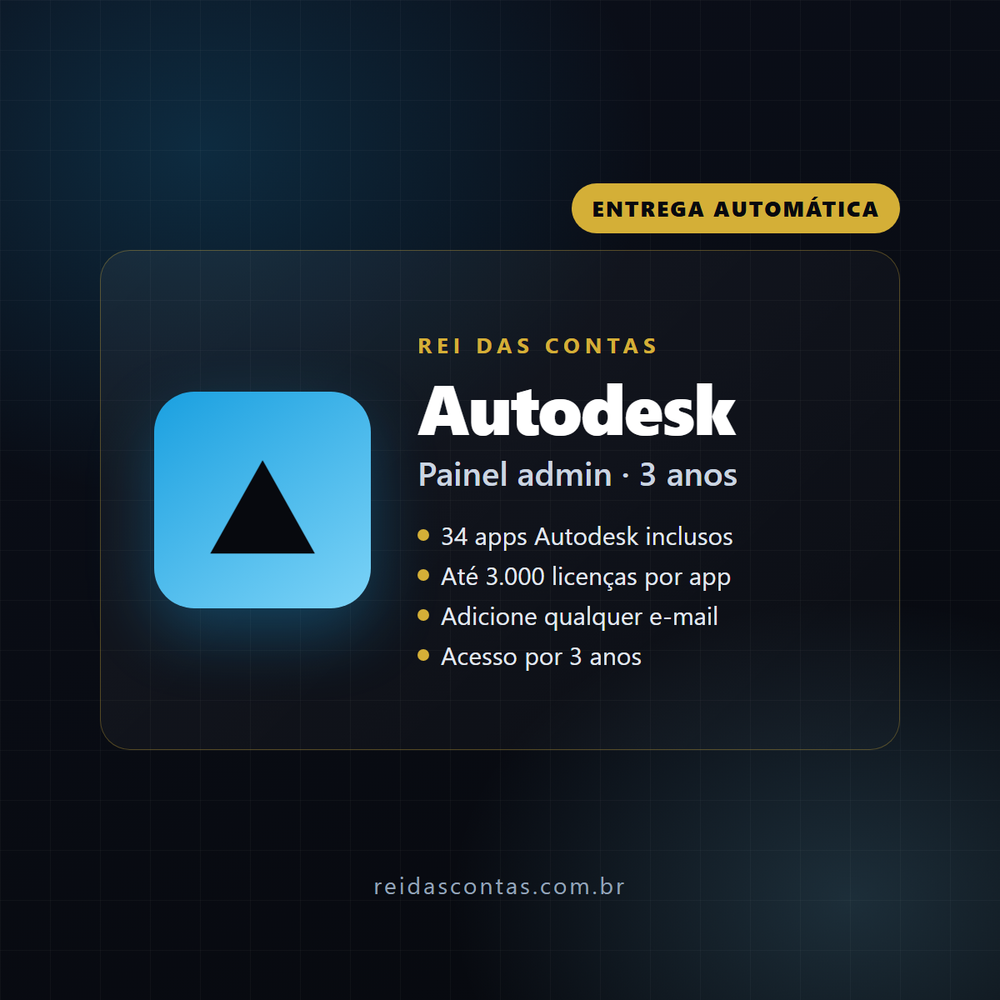 Autodesk Admin Panel 3000 Users 3 Years