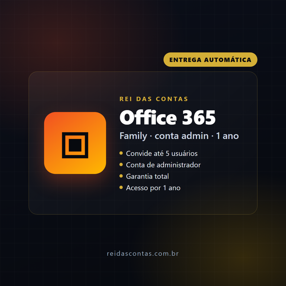 Office 365 Family Admin account 1 year